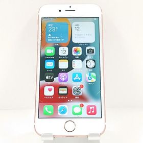 【ジャンク品】iPhone6s 64GB SoftBank ローズゴールド c18821