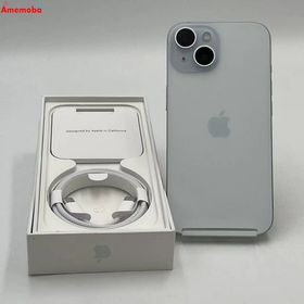 爆速発送iPhone15 128GB ブルー MTML3J/A docomo版SIMフリー 極美品