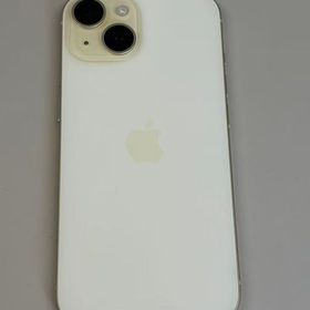 【モバイルBOX】美品 電池90%SIMフリー iPhone15 128GB イエロー