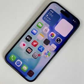 iPhone 15 128GB ブラック SIMロック解除済