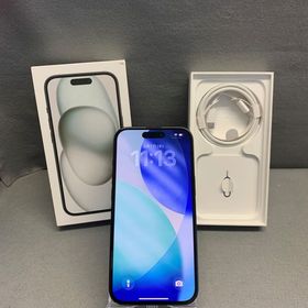 美品 国内版 SIMフリー iPhone15 128GB ブラック色