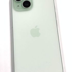 【モバイルBOX】 電池84%SIMフリー iPhone15 128GB グリーン