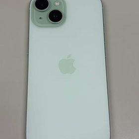 【モバイルBOX】極美品 電池82%SIMフリー iPhone15 512GB グリーン