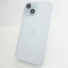 【SIMフリー】iPhone15 128GB ブルー 電池85% Appleストア版