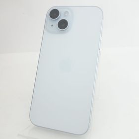 【SIMフリー】iPhone15 128GB ブルー 電池90% Appleストア版