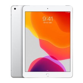 中古 中古 Apple docomo SIMロック解除済み iPad 第7世代 32GB MW6C2J/A Wi-Fi + Cellular シルバー 181780 181780
