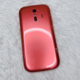【初期化済】らくらくスマートフォン F-42A docomo 富士通製 レッド