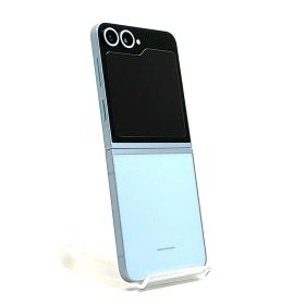 【全額返金保証】【最速発送】SAMSUNG Galaxy Z Flip6 256GB ブルー au SCG29 美品 動作確認済