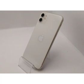 【中古】Apple au 【SIMロック解除済み】 iPhone 11 64GB ホワイト MWLU2J/A【新宿東口】保証期間1ヶ月【ランクC】