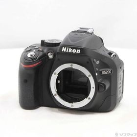 〔中古〕Nikon(ニコン) NIKON D5200 ボディ ブラック〔348-ud〕