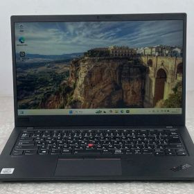 レノボ Lenovo ThinkPad X1 Carbon 7th i5-10210U/8GB/128GB SSD/Windows11/14.0型FHD 難あり