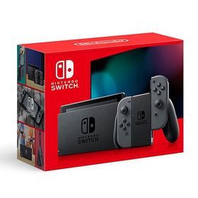 【ラッピング可】【即日発送】【新品 箱不良・シュリンク破れ品】任天堂 Nintendo Switch HAD-S-KAAAH グレー バッテリー強化版 印付きの場合あり