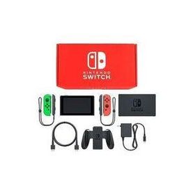 中古ニンテンドースイッチハード Nintendo Switch本体 カラーカスタマイズ /Joy-Con(L)ネオングリーン(R)ネオンレッド/Joy-C