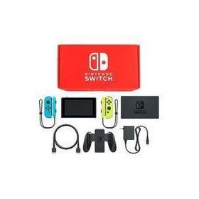 中古ニンテンドースイッチハード Nintendo Switch本体 カラーカスタマイズ /Joy-Con(L)ネオンブルー(R)ネオンイエロー/Joy-C