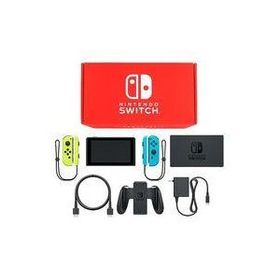 中古ニンテンドースイッチハード Nintendo Switch本体 カラーカスタマイズ /Joy-Con(L)ネオンイエロー(R)ネオンブルー/Joy-C