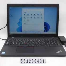 Lenovo ThinkPad L580 Core i5 8250U 1.6GHz/8GB/256GB(SSD)/15.6W/FWXGA(1366x768)/Win11 【553260431】