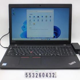 Lenovo ThinkPad L580 Core i5 8250U 1.6GHz/8GB/256GB(SSD)/15.6W/FWXGA(1366x768)/Win11 【553260432】