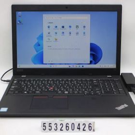 Lenovo ThinkPad L580 Core i5 8250U 1.6GHz/8GB/256GB(SSD)/15.6W/FWXGA(1366x768)/Win11 【553260426】
