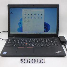 Lenovo ThinkPad L580 Core i5 8250U 1.6GHz/8GB/256GB(SSD)/15.6W/FWXGA(1366x768)/Win11 【553260433】