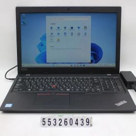 Lenovo ThinkPad L580 Core i5 8250U 1.6GHz/8GB/256GB(SSD)/15.6W/FWXGA(1366x768)/Win11 【553260439】