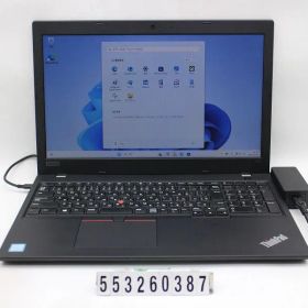 Lenovo ThinkPad L580 Core i5 8250U 1.6GHz/8GB/256GB(SSD)/15.6W/FWXGA(1366x768)/Win11 【553260387】