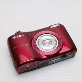 美品 COOLPIX L26 レッド 中古本体 安心保証 即日発送 デジカメ Nikon デジタルカメラ 本体