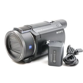 ■良品■ SONY Handycam FDR-AX60 ブラック 4K ビデオカメラ ソニー