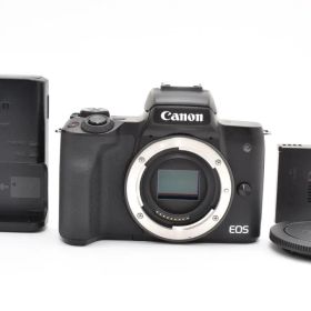 美品 CANON EOS Kiss M ボディ ブラック コンパクト H079