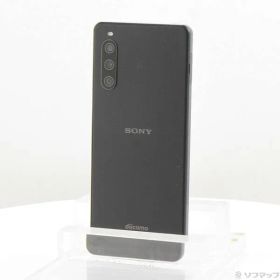 ソフマップ 〔中古品〕 Xperia 10 IV 128GB ブラック SO-52C docomo SIMフリー【269】