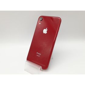 【中古】Apple mineo 【SIMフリー】 iPhone XR 64GB (PRODUCT)RED MT062J/A【府中ル・シーニュ】保証期間１ヶ月【ランクC】