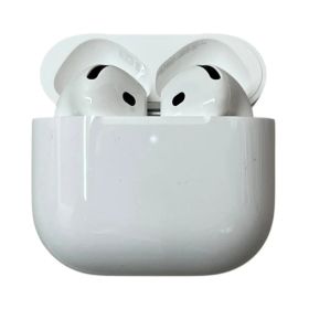 Apple (アップル) Air Pods 4 エアポッズ ワイヤレスイヤホン MXP63J/A ホワイト 家電/025