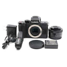 ■シャッター数1361枚！良品■ Panasonic LUMIX DC-G100K ミラーレス一眼カメラ 標準ズームレンズキット ブラック パナソニック