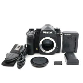 ■シャッター数8562枚！新品同様■ PENTAX K-1 Mark II ボディ ブラック フルサイズデジタル一眼レフカメラ 15996 ペンタックス