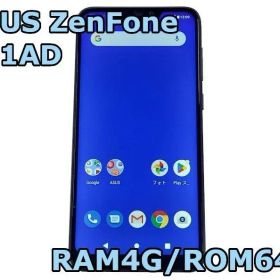 ●ASUS スマートフォン Android ZenFone Max(M2) X01AD 4GB/64GB 6.3inch Android 9 ミッドナイトブラック SIMフリー (2) 【中古スマートフォン】