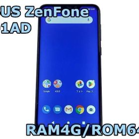 ●ASUS スマートフォン Android ZenFone Max(M2) X01AD 4GB/64GB 6.3inch Android 9 スペースブルー SIMフリー 本体のみ (7) 【中古スマートフォン】