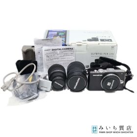 動作品 OLYMPUS オリンパス OLYMPUS PEN Lite E-PL3 デジタルカメラ ミラーレス一眼 付属品有 26k476-1