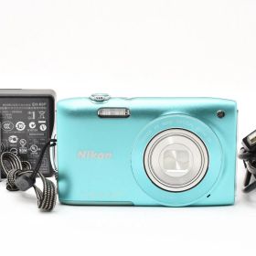 ★極上品★ ニコン NIKON COOLPIX S3300 ミントグリーン コンパクトデジタルカメラ #4991W0511