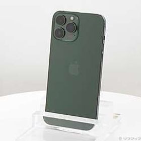 〔中古品〕 iPhone13 Pro Max 512GB アルパイングリーン MNCW3J／A SIMフリー ［6.7インチ有機EL／Apple A15／RAM:6GB／ナノSIM］〔中古品〕 iPhone13 Pro Max 512GB アルパイングリーン MNCW3J／A SIMフリー ［6.7インチ有機EL／Apple A15／RAM:6GB／ナノSIM］