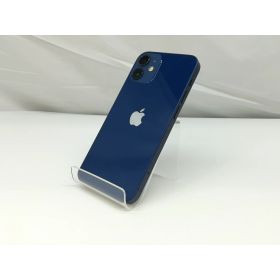 【中古】Apple SoftBank 【SIMロック解除済み】 iPhone 12 mini 64GB ブルー MGAP3J/A【札幌】保証期間1ヶ月【ランクB】