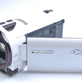 【中古】【1ヶ月保証】 ビデオカメラ パナソニック Panasonic 4Kビデオカメラ VX992M 64GB 光学20倍ズーム ピュアホワイト HC-VX992M-W