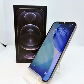 SIMロック解除済！605006U【超美品】iPhone12ProMax 256GB(グラファイト）