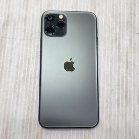5 S04538 iPhone11 Pro ミッドナイトグリーン MWCC2J/A 本体 256GB 携帯電話 家電