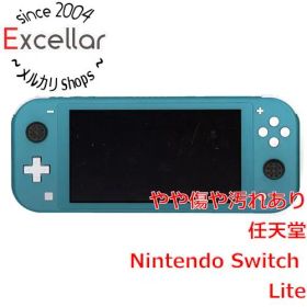 [bn:18] 任天堂 Nintendo Switch Lite(ニンテンドースイッチ ライト) HDH-S-BAZAA ターコイズ ゴムなし・液晶いたみ