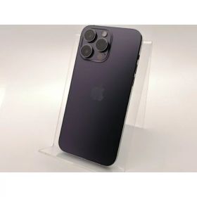 【中古】Apple 国内版 【SIMフリー】 iPhone 14 Pro Max 256GB ディープパープル MQ9E3J/A【神保町】保証期間1ヶ月【ランクB】