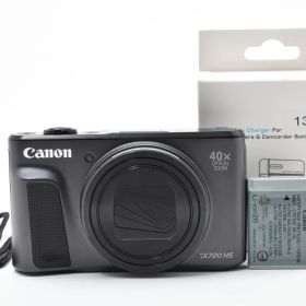 Canon キャノン PowerShot SX720 HS ブラック /3223 動作OK 返金保証