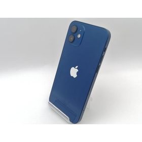 【中古】Apple SoftBank 【SIMロック解除済み】 iPhone 12 128GB ブルー MGHX3J/A【津田沼】保証期間１ヶ月【ランクC】