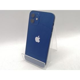 【中古】Apple 国内版 【SIMフリー】 iPhone 12 128GB ブルー MGHX3J/A【熊本】保証期間１ヶ月【ランクC】