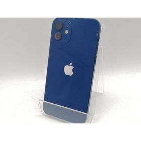 【中古】Apple ymobile 【SIMロック解除済み】 iPhone 12 128GB ブルー MGHX3J/A【熊本】保証期間１ヶ月【ランクB】