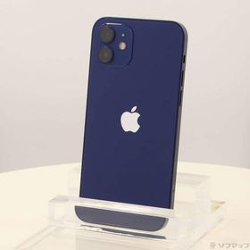 〔中古〕Apple(アップル) iPhone12 128GB ブルー MGHX3J／A SIMフリー〔368-ud〕