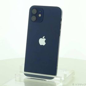 〔中古〕Apple(アップル) iPhone12 128GB ブルー MGHX3J／A SIMフリー〔269-ud〕